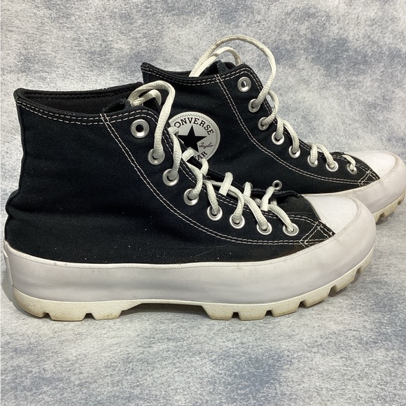 Converse Chuck Taylor All Star Lugged Canvas Women's Shoes Sz8.5 565901C - Picture 1 of 7